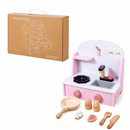 Juego de Cocina Montessori Madera