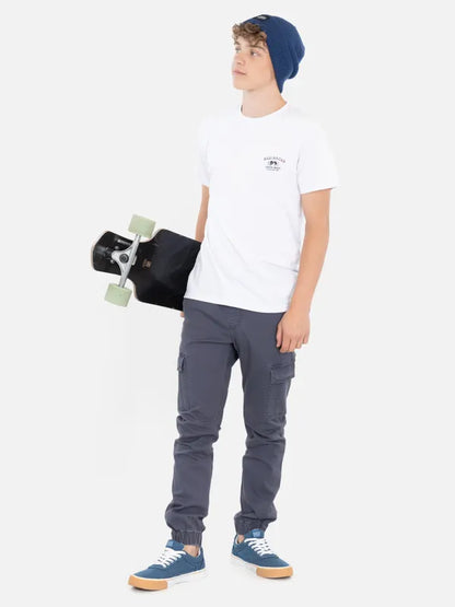 Pantalon Niño Jogger Cargo Fit Granite