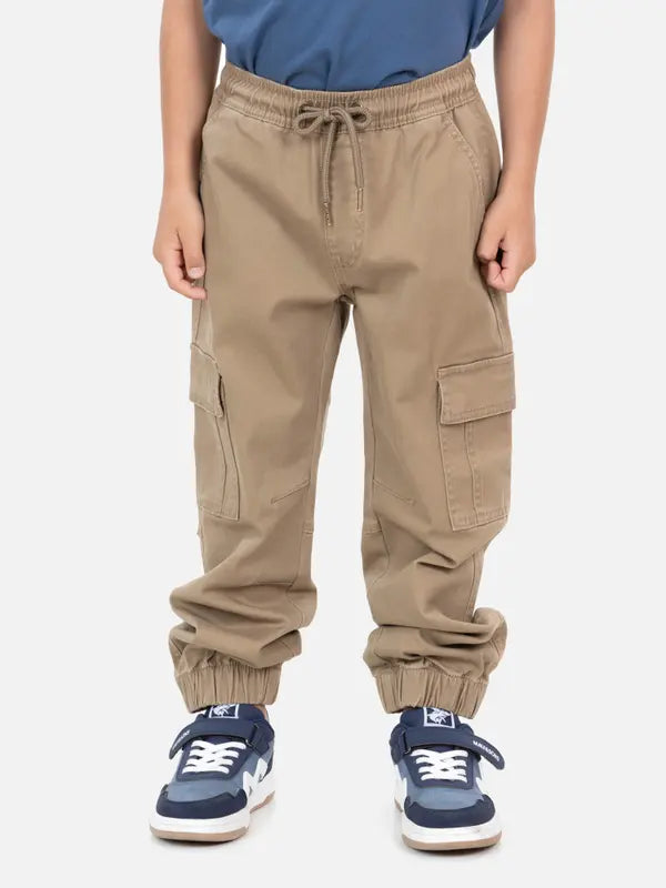 Pantalon Niño Jogger Cargo Khaki