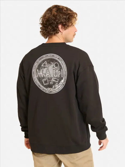 Poleron Hombre Classic Crew Black