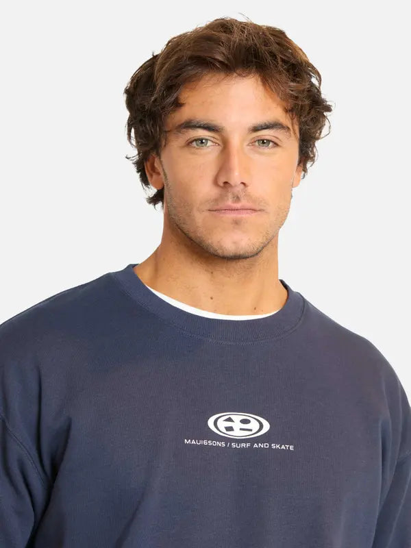 Poleron Hombre Wave Crew Navy