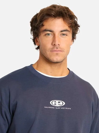 Poleron Hombre Wave Crew Navy