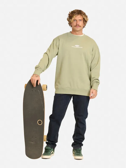 Poleron Hombre Oval Txt Green