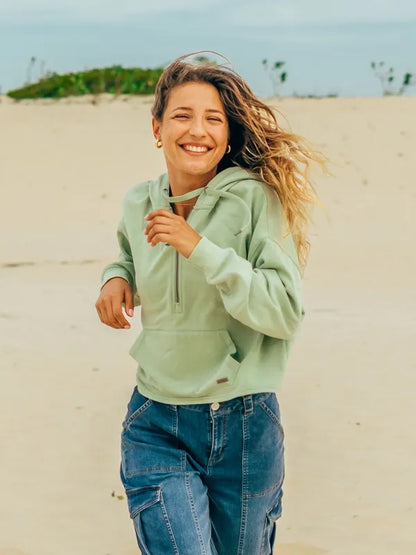 Poleron Mujer Chill Aura Green