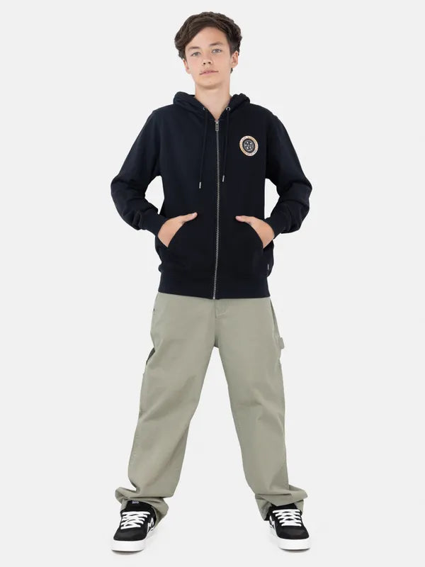 Poleron Niño Skate Pulse Black
