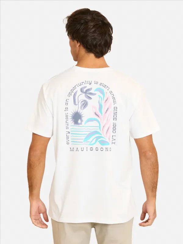 Polera Hombre Start Anew White
