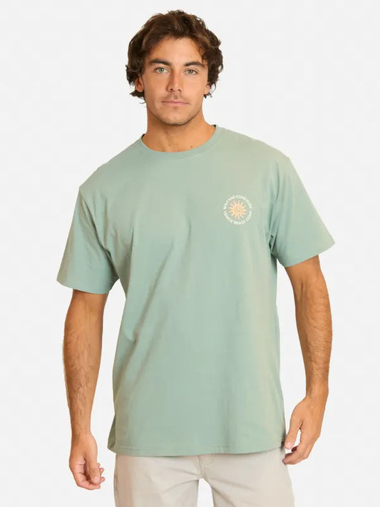 Polera Hombre Palm Radiance Military