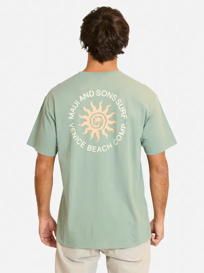 Polera Hombre Palm Radiance Military