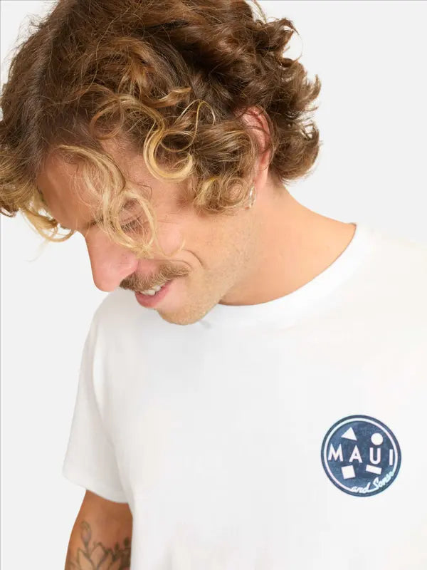 Polera Hombre Destroy Cookies White