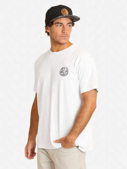 Polera Hombre Tide Cooki White