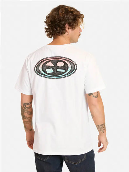 Polera Retro Shark White