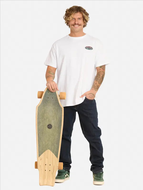 Polera Retro Shark White