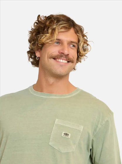 Polera Pigment Label Military