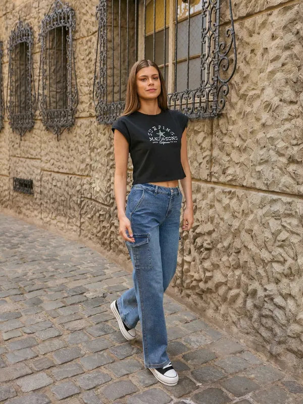 Polera Mujer Sunbeam Black