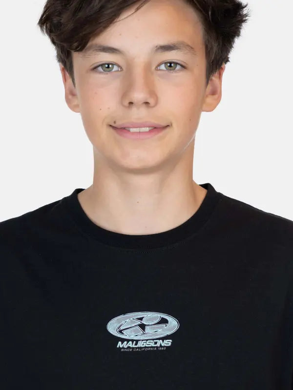 Polera Niño California Retro Black