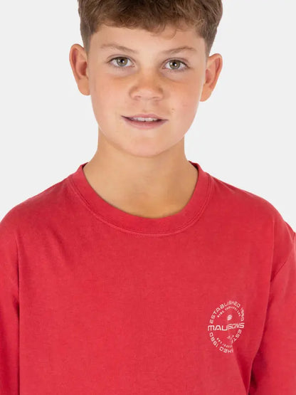 Polera Niño Crew Red