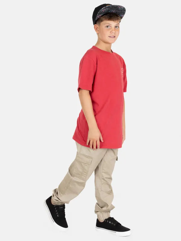 Polera Niño Crew Red