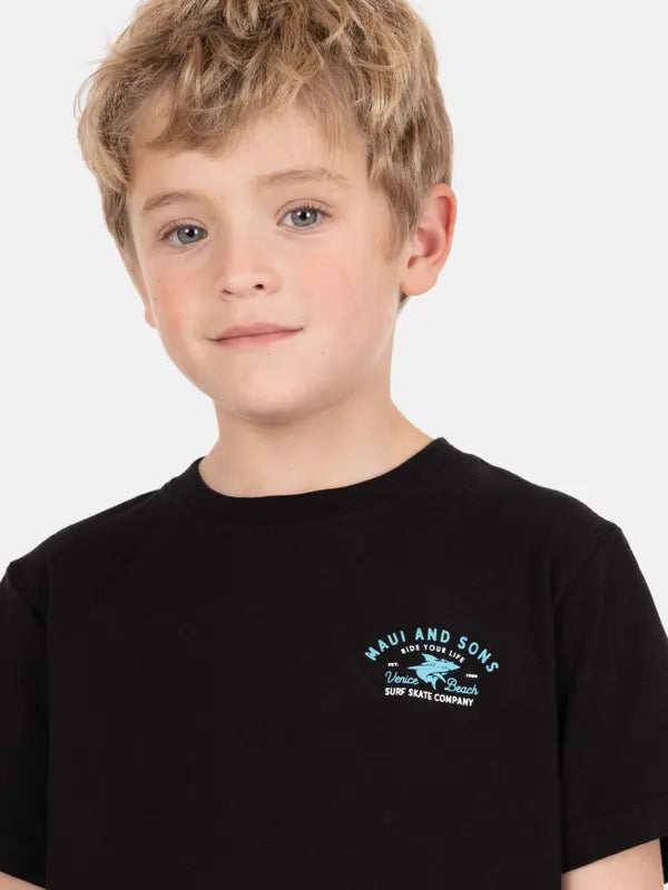 Polera Niño Catcher Black
