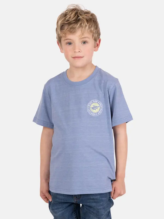 Polera Niño Tropical Purple