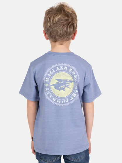 Polera Niño Tropical Purple