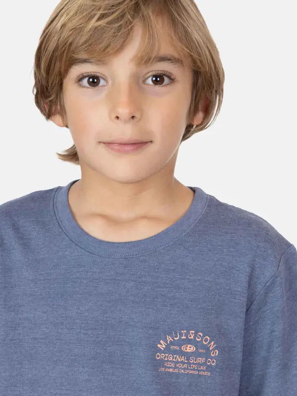 Polera Niño Jam Navy