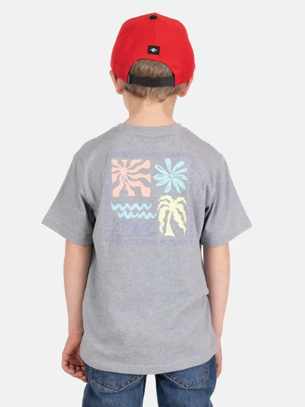 Polera Niño Tide Jive Grey