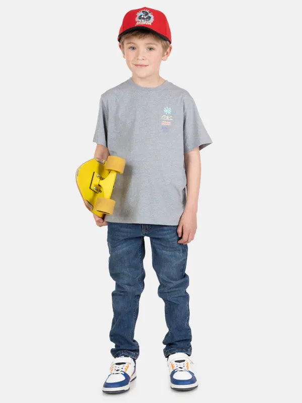 Polera Niño Tide Jive Grey