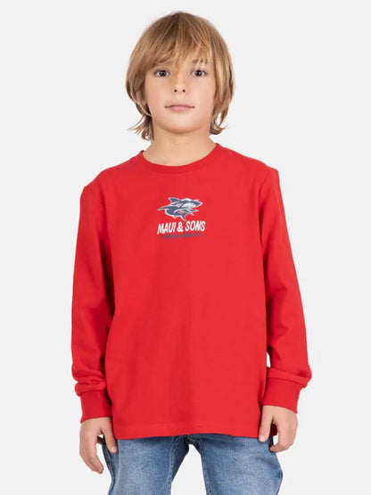 Polera Niño Ride Red
