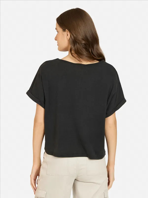 Polera Mujer Coral Glow Black
