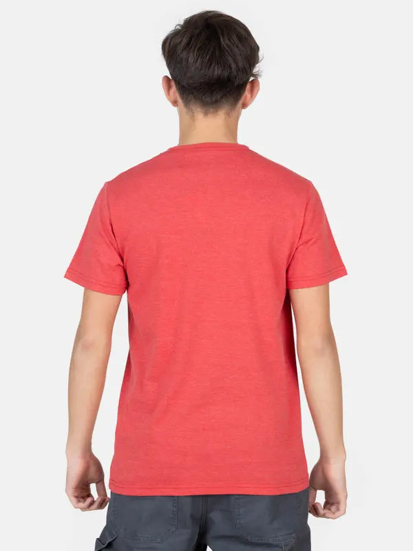 Polera Niño Neon Drift Red