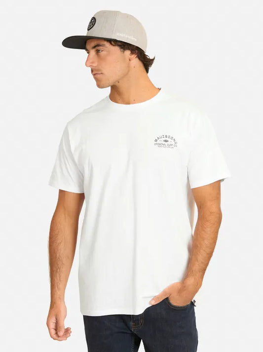 Polera Hombre Eco Surf White