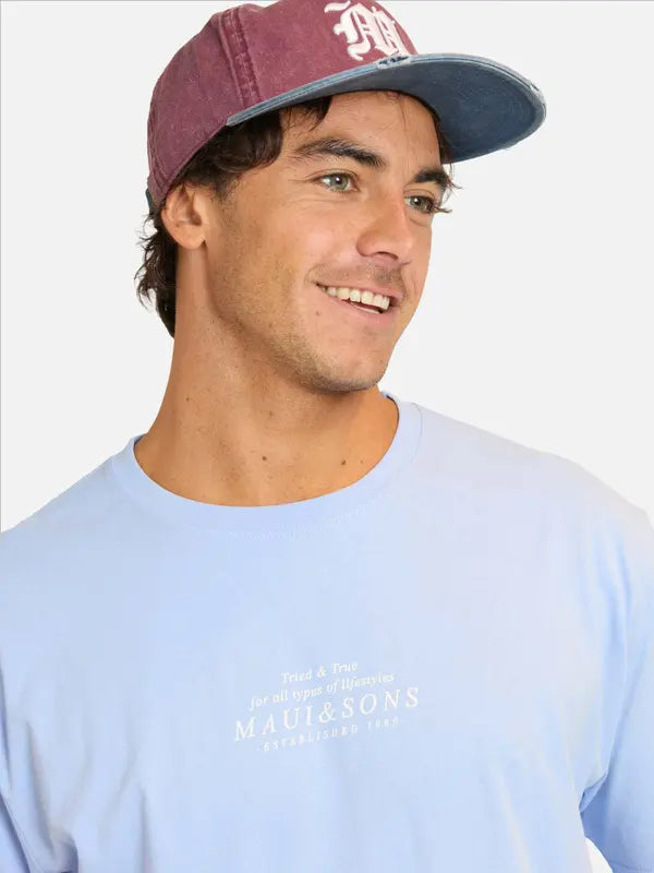 Polera Hombre Ova Nature Purple