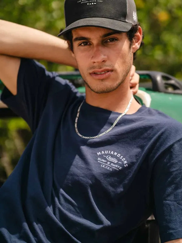 Polera Hombre Tried & True Navy