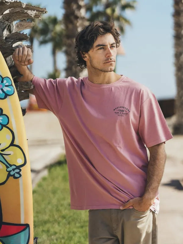 Polera Hombre Tried & True Pink
