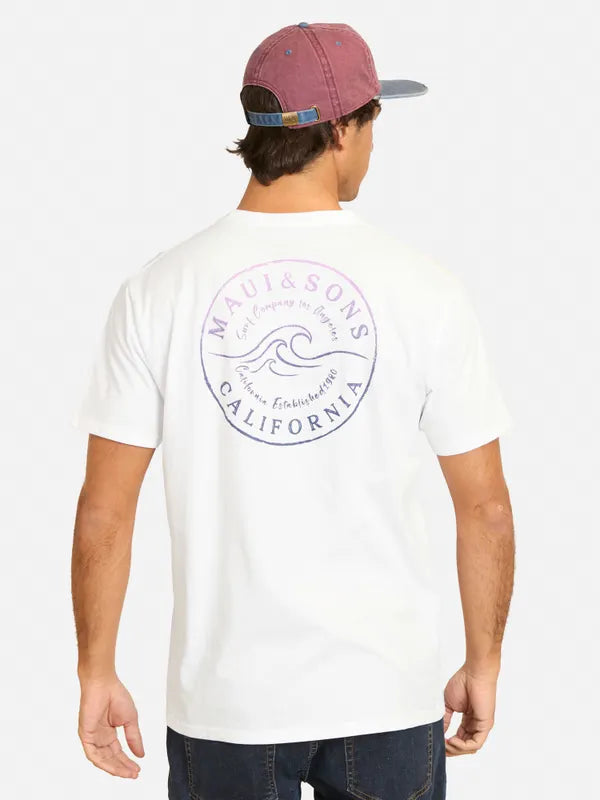 Polera Hombre Green Coast White