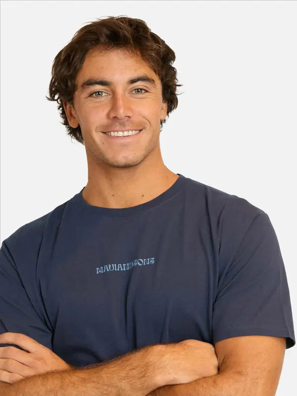Polera Hombre Aloha Organic Navy