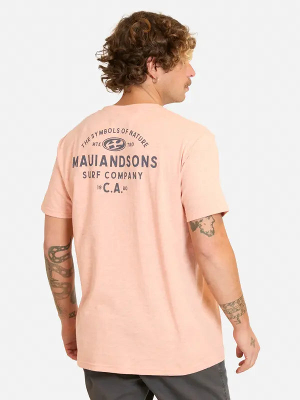 Polera Hombre Crew Orange