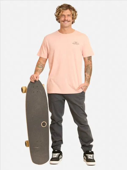 Polera Hombre Crew Orange