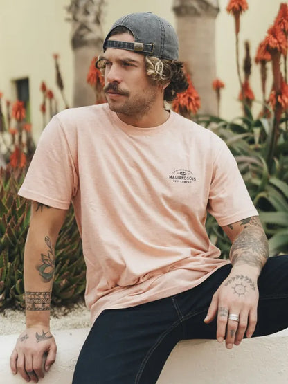 Polera Hombre Crew Orange