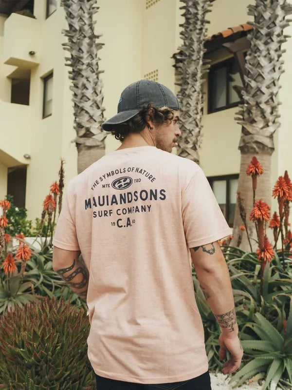 Polera Hombre Crew Orange