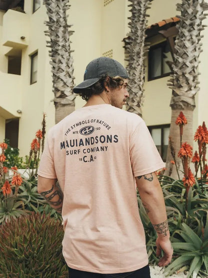 Polera Hombre Crew Orange