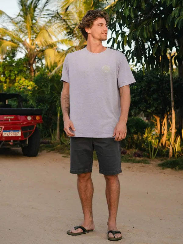 Polera Hombre Melange Ride Purple