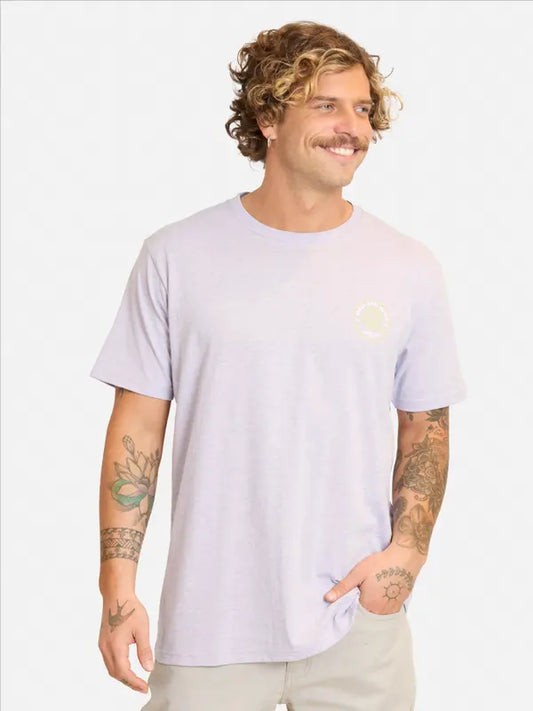 Polera Hombre Melange Ride Purple