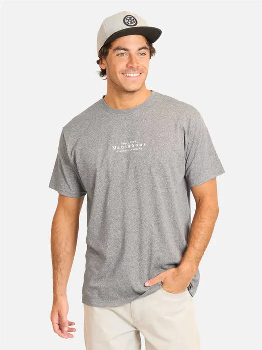 Polera Hombre Textured Ride Grey