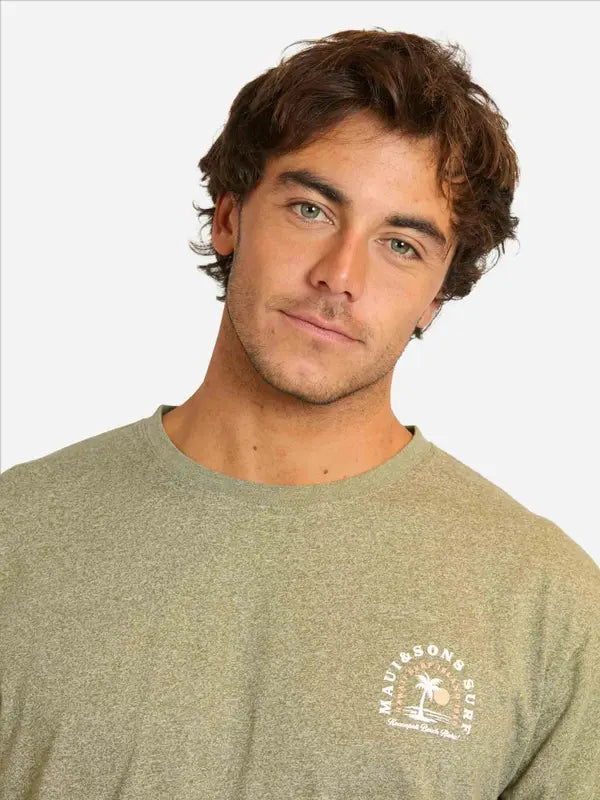 Polera Hombre Twist Wave Green