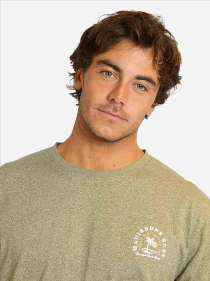 Polera Hombre Twist Wave Green
