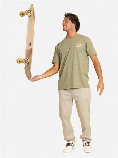 Polera Hombre Twist Wave Green