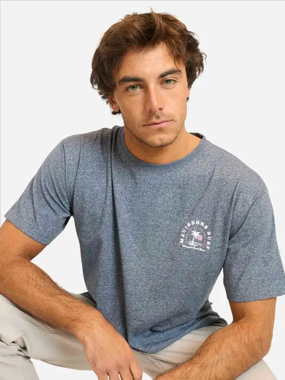 Polera Hombre Twist Wave Navy