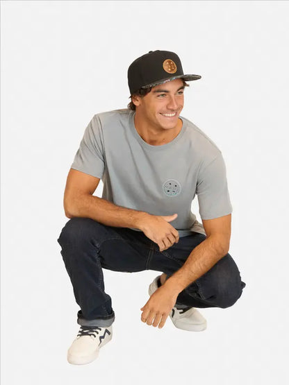 Polera Hombre Neon Cookie Grey
