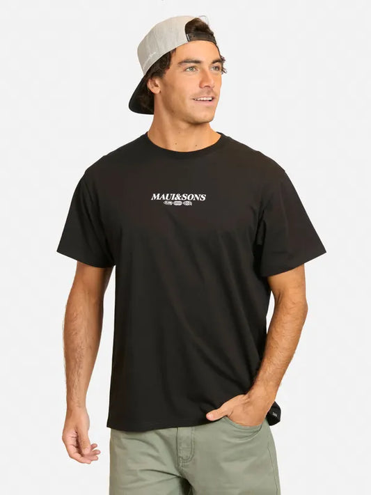 Polera Hombre Oversize Vibes Black